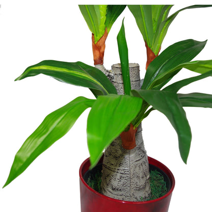 Artificial Dracaena Plant 75cm Tropical Plants-1
