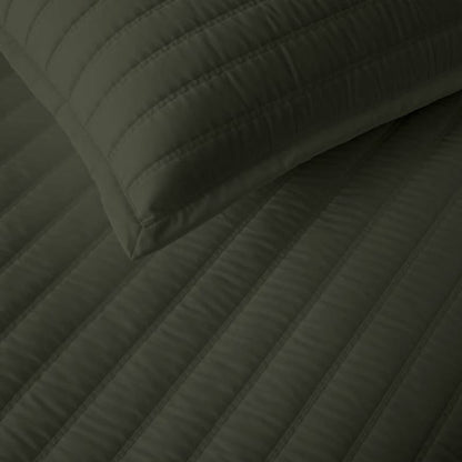 Channel stitch - Pure Cotton Sateen Quilt Sets-2